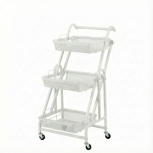 3-Tier Rolling Storage Cart