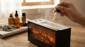 Aromatherapy Humidifier Essential Oil Diffusing Scene