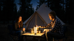 LED Foldable Fill Light Camping Scene