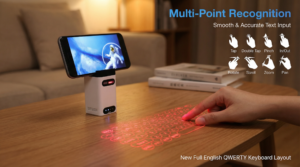 Projection Virtual Keyboard Gesture Control Feature