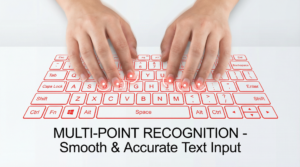 Projection Virtual Keyboard Multi Point Recognition