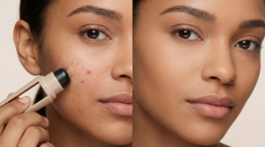 5 in 1 Makeup Brush Set Concealer Brush Setting Makeup Comparison