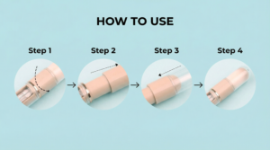 5 in 1 Makeup Brush Set Opening Method Demonstration