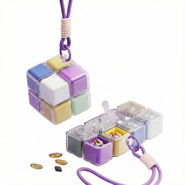 7-Day Portable Pill Organizer