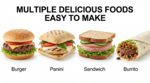 Burger Press Versatile Multi Food Preparation