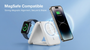 Foldable Magnetic Wireless Charger MagSafe Compatible