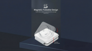 Foldable Magnetic Wireless Charger Magnetic Foldable Design