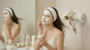 Hands Free Automatic Hair Dryer Stand Hands Free Styling Scene