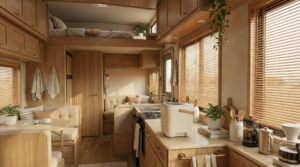 Intimate Wear Washer RV Travel Scene