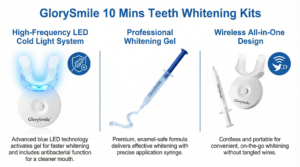 LED Blue Light Teeth Whitening Device Key Product Benefits