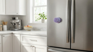 Magnetic Portable Waterproof Bluetooth Speaker Kitchen Usage Scene