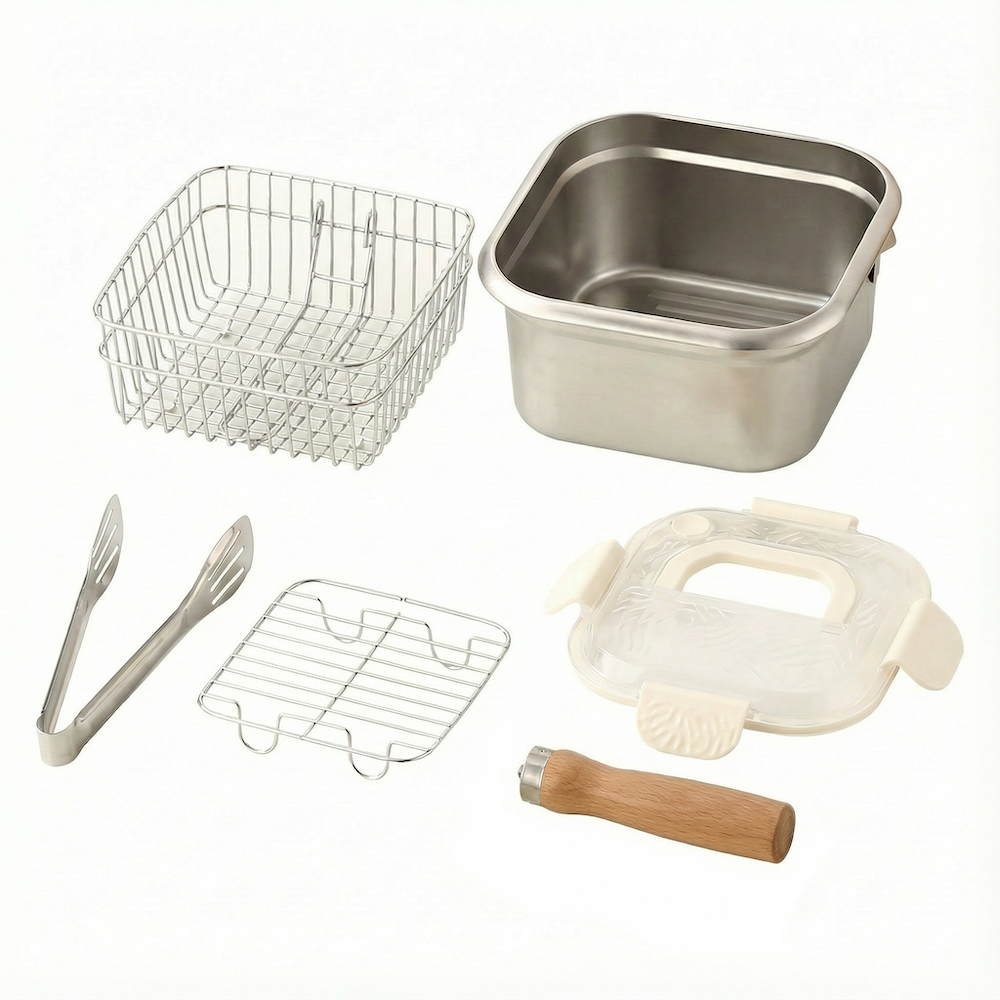 Multi-Functional Deep Fryer Set
