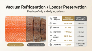 Multi Functional Vacuum Sealer Food Freshness Preservation