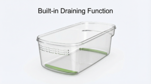 Multi Functional Vegetable Chopper Built In Drainage Function 1