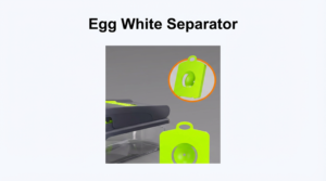 Multi Functional Vegetable Chopper Egg Yolk Separator Attachment