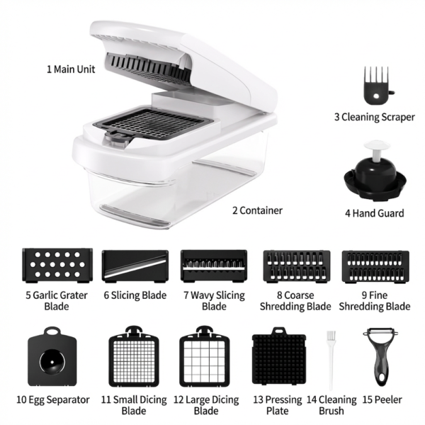 Multifunctional Vegetable Chopper