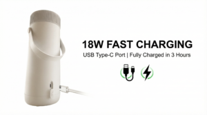 Portable Cordless Electric Water Cup 18W Fast Charging