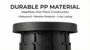 Portable Folding Stool Durable PP Material