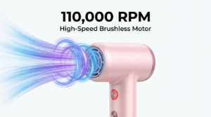 Portable Hair Dryer High Speed Brushless Motor
