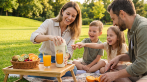Portable Juicer Cup Camping Usage Scene