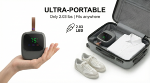 Portable Sterilizing Clothes Dryer Compact Portable Design