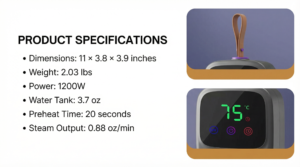 Portable Sterilizing Clothes Dryer Product Specifications