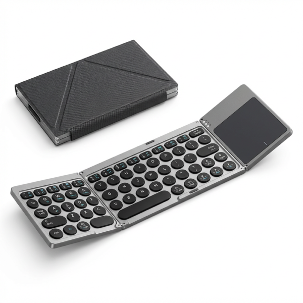 Tri-Fold Wireless Touch Keyboard