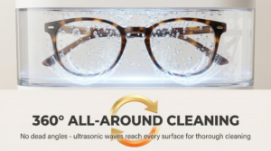 Ultrasonic Cleaner 360° All Around Thorough Cleaning