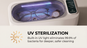 Ultrasonic Cleaner UV Sterilization Function
